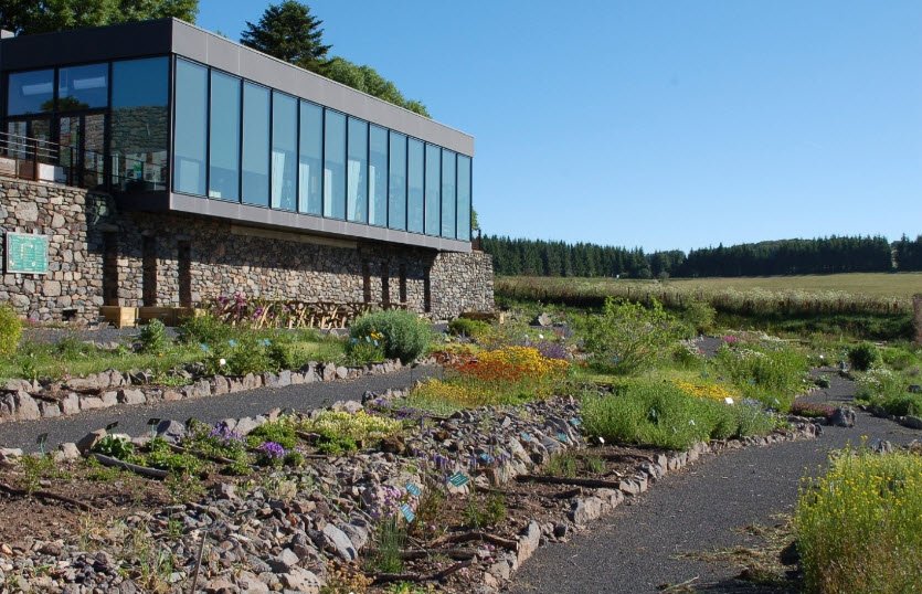 Jardin Botanique de l'Aubrac, Saint-Chély-d'Aubrac, France, France